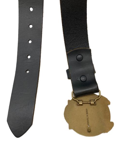 HARLEY-DAVIDSON（ハーレーダビッドソン）HARLEY-DAVIDSON (ハーレーダビッドソン) レザーベルト ブラックの古着・服飾アイテム