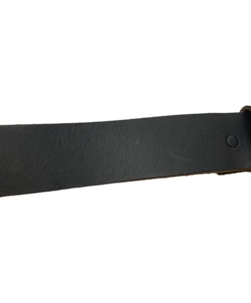 HARLEY-DAVIDSON（ハーレーダビッドソン）HARLEY-DAVIDSON (ハーレーダビッドソン) レザーベルト ブラックの古着・服飾アイテム