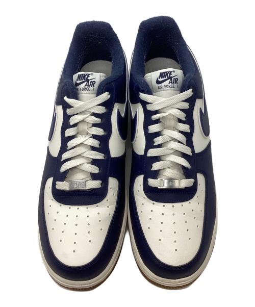 NIKE（ナイキ）NIKE (ナイキ) Air Force 1 Low College Pack ホワイト×ネイビー サイズ:28.5cmの古着・服飾アイテム