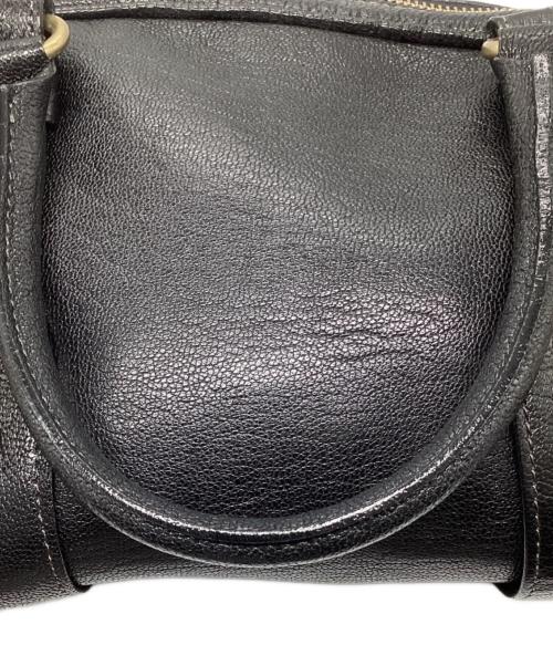 TOFF&LOADSTONE（トフアンドロードストーン）TOFF&LOADSTONE (トフアンドロードストーン) サドルゴートボストンバッグ ブラックの古着・服飾アイテム