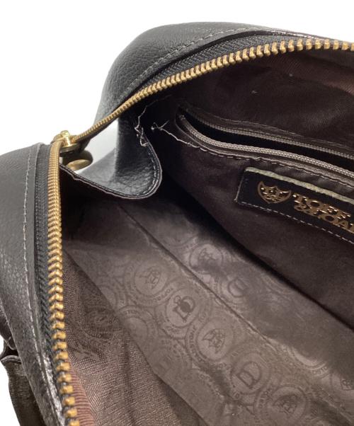 TOFF&LOADSTONE（トフアンドロードストーン）TOFF&LOADSTONE (トフアンドロードストーン) サドルゴートボストンバッグ ブラックの古着・服飾アイテム