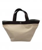 Herve Chapelierエルベシャプリエ）の古着「コーデュラ舟型トートM」｜ベージュ