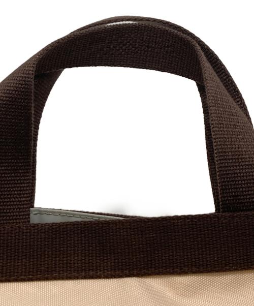 Herve Chapelier（エルベシャプリエ）Herve Chapelier (エルベシャプリエ) コーデュラ舟型トートM ベージュの古着・服飾アイテム