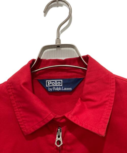 POLO RALPH LAUREN（ポロ・ラルフローレン）POLO RALPH LAUREN (ポロ・ラルフローレン) スイングトップ レッド サイズ:Sの古着・服飾アイテム