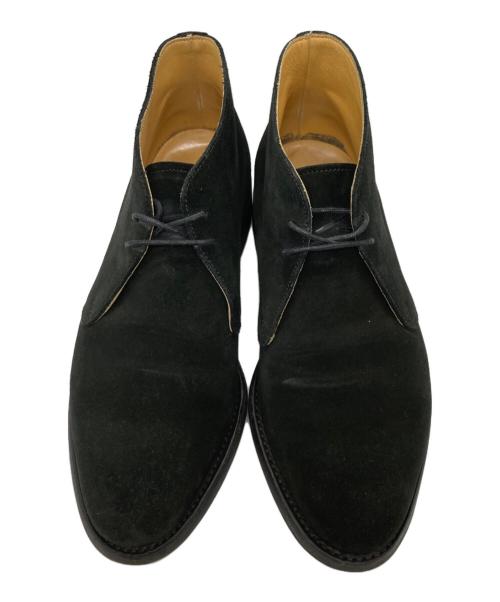 Lloyd footwear（ロイドフットウェア）Lloyd footwear (ロイドフットウェア) チャッカーブーツ / スウェード チャッカブーツ ブラック サイズ:7 1/2の古着・服飾アイテム