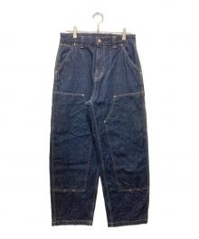Carhartt WIP（カーハート ワークインプログレス）の古着「Nash Double Knee Wide Jeans / ナッシュダブルニーワイドジーンズ」｜インディゴ