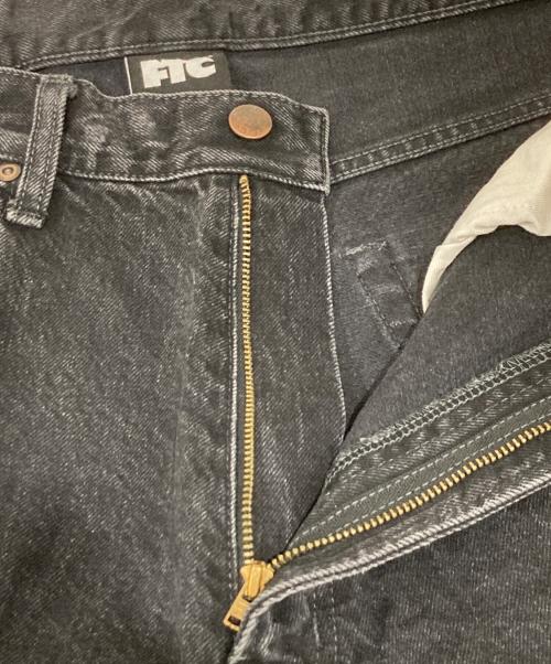 FTC（エフティーシー）FTC (エフティーシー) デニムパンツ / ワイドデニムパンツ ブラック サイズ:Mの古着・服飾アイテム