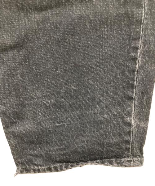 FTC（エフティーシー）FTC (エフティーシー) デニムパンツ / ワイドデニムパンツ ブラック サイズ:Mの古着・服飾アイテム