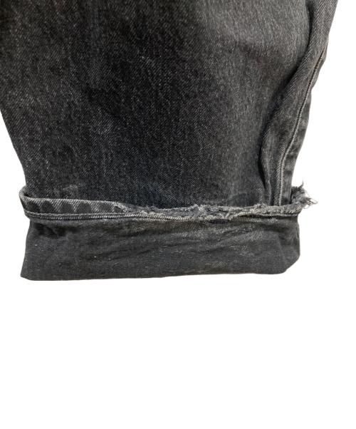 FTC（エフティーシー）FTC (エフティーシー) デニムパンツ / ワイドデニムパンツ ブラック サイズ:Mの古着・服飾アイテム