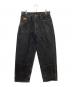FTC（エフティーシー）の古着「デニムパンツ / ワイドデニムパンツ」｜ブラック