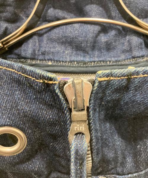 BLUE BLUE（ブルーブルー）BLUE BLUE (ブルーブルー) デニムフーデットコート インディゴ サイズ:3の古着・服飾アイテム