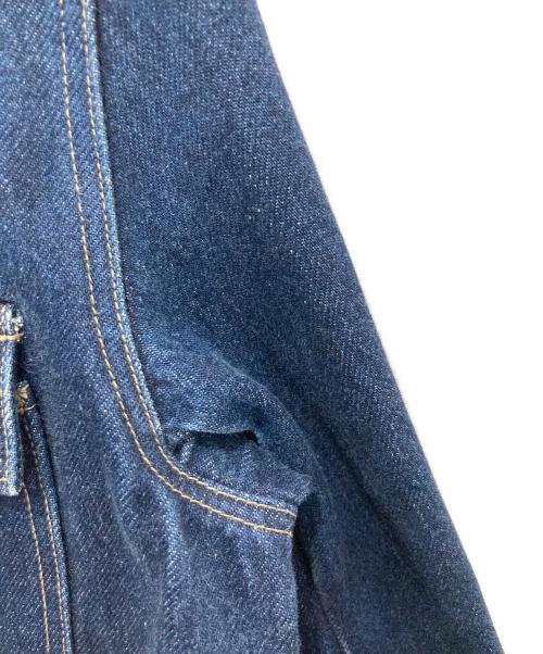 BLUE BLUE（ブルーブルー）BLUE BLUE (ブルーブルー) デニムフーデットコート インディゴ サイズ:3の古着・服飾アイテム