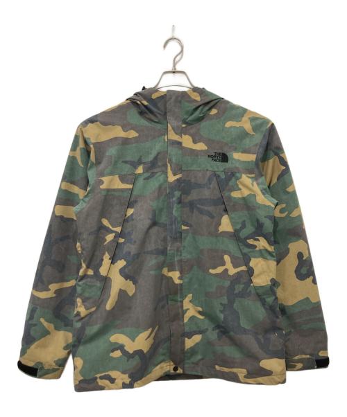 THE NORTH FACE（ザ ノース フェイス）THE NORTH FACE (ザ ノース フェイス) DOT SHOT JACKET カーキ×ベージュ サイズ:XLの古着・服飾アイテム