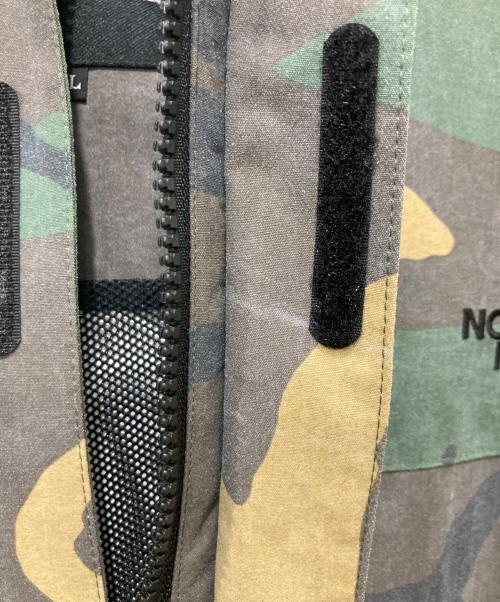 THE NORTH FACE（ザ ノース フェイス）THE NORTH FACE (ザ ノース フェイス) DOT SHOT JACKET カーキ×ベージュ サイズ:XLの古着・服飾アイテム