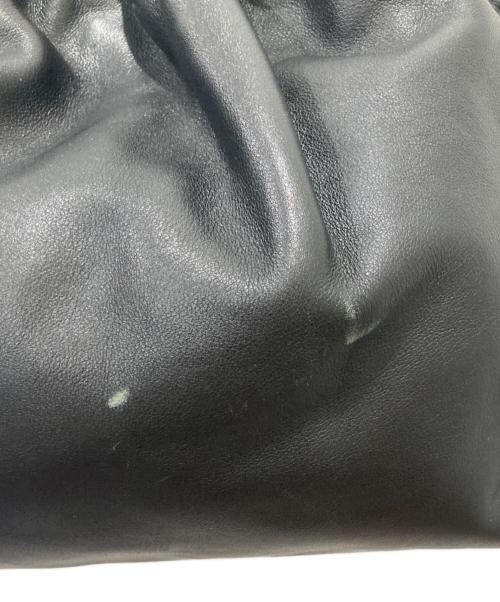 GUCCI（グッチ）GUCCI (グッチ) レザーハンドバッグ ブラックの古着・服飾アイテム