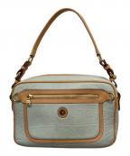 HUNTING WORLDハンティングワールド）の古着「ワンショルダーバッグ」｜ブルー×ブラウン