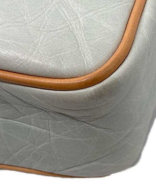 HUNTING WORLD（ハンティングワールド）HUNTING WORLD (ハンティングワールド) ワンショルダーバッグ ブルー×ブラウンの古着・服飾アイテム