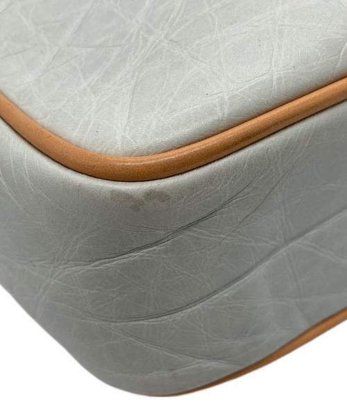 HUNTING WORLD（ハンティングワールド）HUNTING WORLD (ハンティングワールド) ワンショルダーバッグ ブルー×ブラウンの古着・服飾アイテム