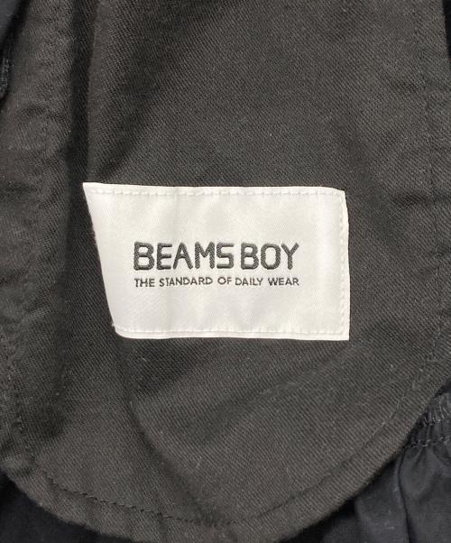 BEAMS BOY（ビームスボーイ）BEAMS BOY (ビームスボーイ) タイプライターユーロギャザーワンピース ブラック サイズ:不明の古着・服飾アイテム