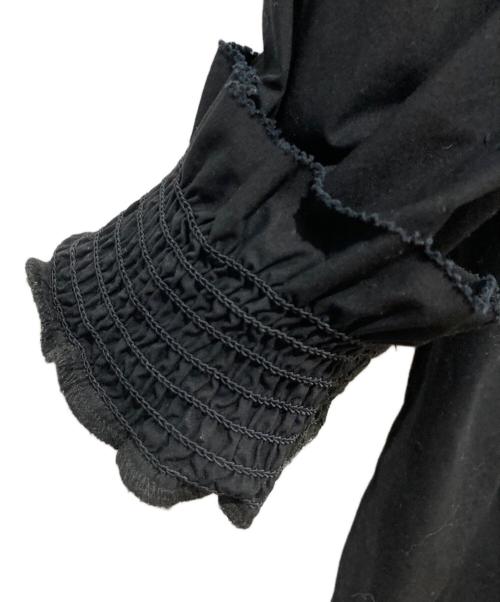 BEAMS BOY（ビームスボーイ）BEAMS BOY (ビームスボーイ) タイプライターユーロギャザーワンピース ブラック サイズ:不明の古着・服飾アイテム