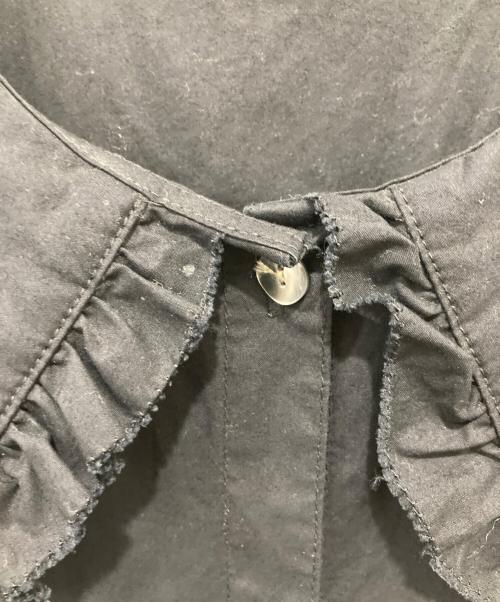 BEAMS BOY（ビームスボーイ）BEAMS BOY (ビームスボーイ) タイプライターユーロギャザーワンピース ブラック サイズ:不明の古着・服飾アイテム