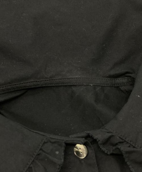 BEAMS BOY（ビームスボーイ）BEAMS BOY (ビームスボーイ) タイプライターユーロギャザーワンピース ブラック サイズ:不明の古着・服飾アイテム