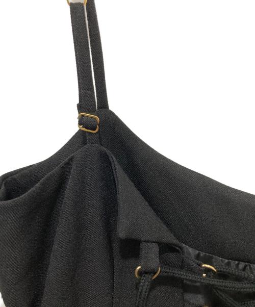 CaNARi TOKYO（カナリトウキョウ）CaNARi TOKYO (カナリトウキョウ) サロペット ブラック サイズ:36の古着・服飾アイテム