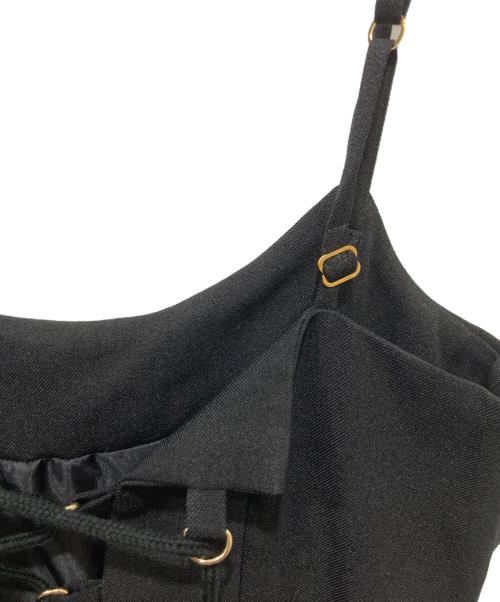 CaNARi TOKYO（カナリトウキョウ）CaNARi TOKYO (カナリトウキョウ) サロペット ブラック サイズ:36の古着・服飾アイテム