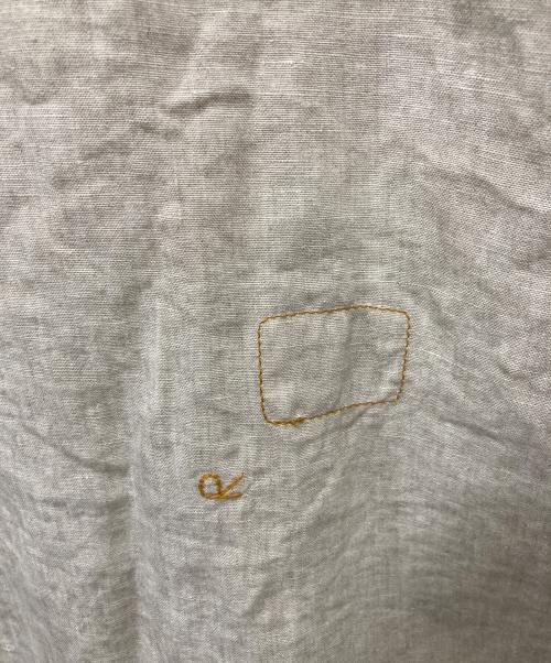 45R（フォーティファイブ・アール）45R (フォーティファイブ・アール) リネンの8ノットプルドレス / リネンワンピース ベージュ サイズ:表記無しの古着・服飾アイテム