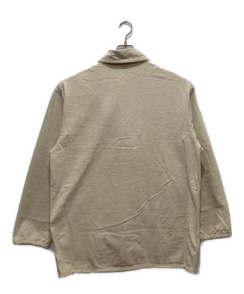 45R（フォーティファイブ・アール）45R (フォーティファイブ・アール) でこぼこ天竺の908チロリアンカーディガン ベージュ サイズ:不明の古着・服飾アイテム