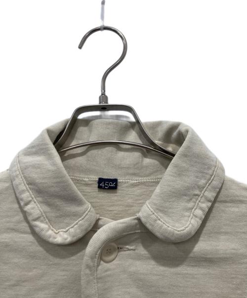 45R（フォーティファイブ・アール）45R (フォーティファイブ・アール) でこぼこ天竺の908チロリアンカーディガン ベージュ サイズ:不明の古着・服飾アイテム