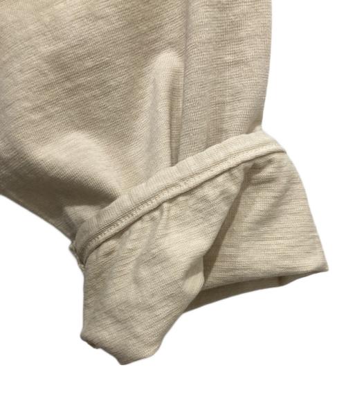 45R（フォーティファイブ・アール）45R (フォーティファイブ・アール) でこぼこ天竺の908チロリアンカーディガン ベージュ サイズ:不明の古着・服飾アイテム