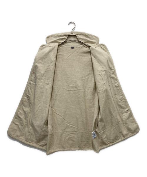 45R（フォーティファイブ・アール）45R (フォーティファイブ・アール) でこぼこ天竺の908チロリアンカーディガン ベージュ サイズ:不明の古着・服飾アイテム