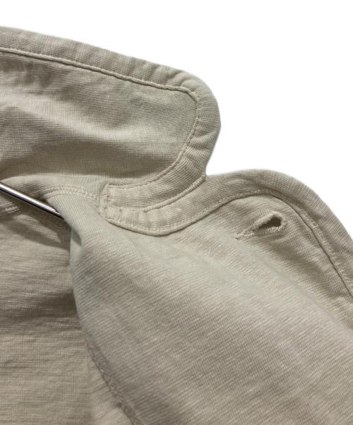 45R（フォーティファイブ・アール）45R (フォーティファイブ・アール) でこぼこ天竺の908チロリアンカーディガン ベージュ サイズ:不明の古着・服飾アイテム