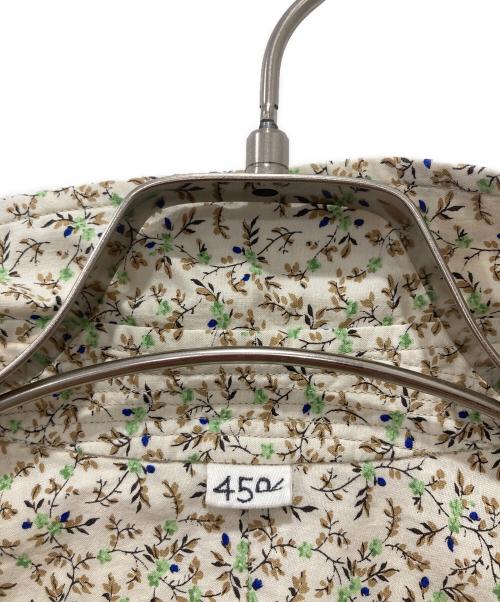 45R（フォーティファイブ・アール）45R (フォーティファイブ・アール) ツタフラワープリントの908ローファーシャツ ベージュ×グリーン サイズ:2の古着・服飾アイテム