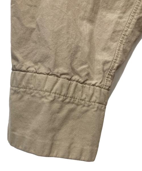 45R（フォーティファイブ・アール）45R (フォーティファイブ・アール) コンパクトダンプの908ローファー比翼シャツ ベージュ サイズ:Mの古着・服飾アイテム