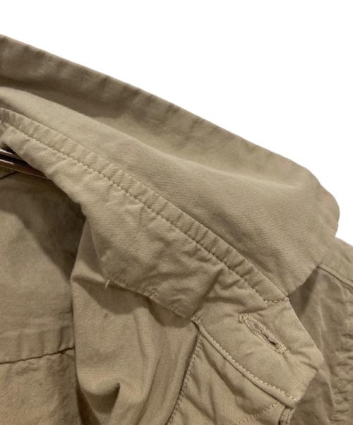 45R（フォーティファイブ・アール）45R (フォーティファイブ・アール) コンパクトダンプの908ローファー比翼シャツ ベージュ サイズ:Mの古着・服飾アイテム