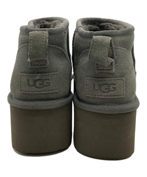 UGG（アグ）UGG (アグ) Classic Ultra Mini Platform グレー サイズ:24cmの古着・服飾アイテム