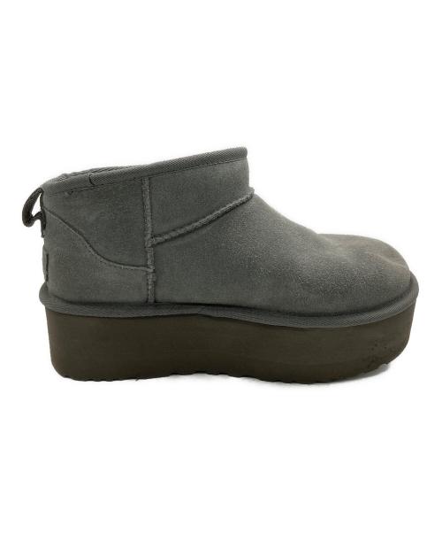 UGG（アグ）UGG (アグ) Classic Ultra Mini Platform グレー サイズ:24cmの古着・服飾アイテム