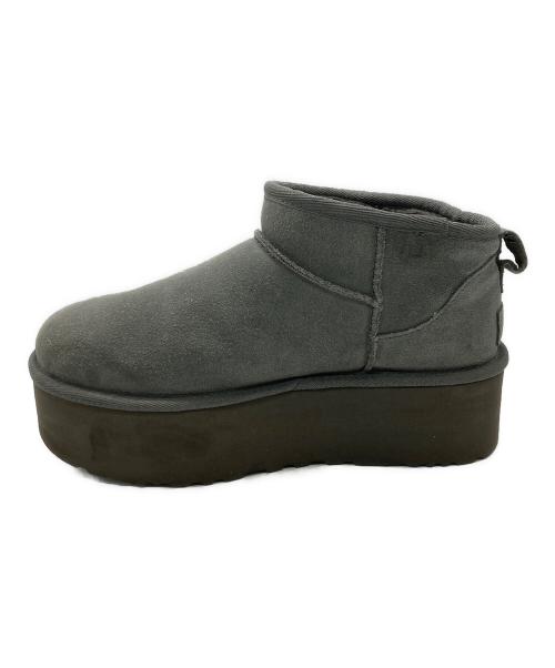 UGG（アグ）UGG (アグ) Classic Ultra Mini Platform グレー サイズ:24cmの古着・服飾アイテム