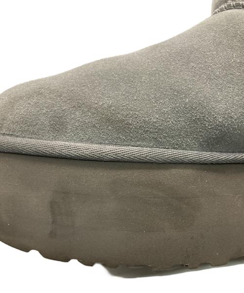 UGG（アグ）UGG (アグ) Classic Ultra Mini Platform グレー サイズ:24cmの古着・服飾アイテム