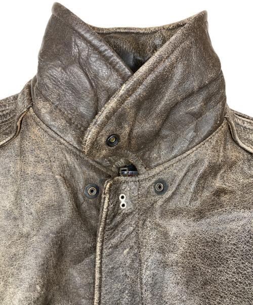 AVIREX（アヴィレックス）AVIREX (アヴィレックス) TYPE A-2 レザージャケット ブラウン サイズ:Mの古着・服飾アイテム