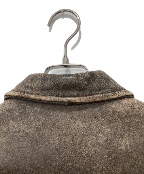 AVIREX（アヴィレックス）AVIREX (アヴィレックス) TYPE A-2 レザージャケット ブラウン サイズ:Mの古着・服飾アイテム