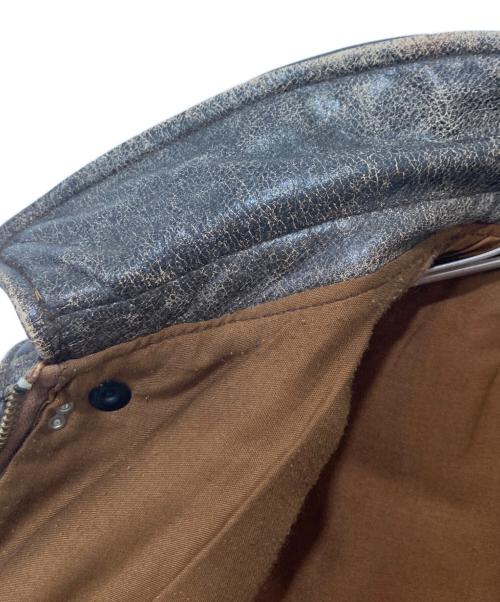 AVIREX（アヴィレックス）AVIREX (アヴィレックス) TYPE A-2 レザージャケット ブラウン サイズ:Mの古着・服飾アイテム