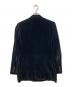 Yves Saint Laurent (イヴサンローラン) ダブルブレストベロアジャケット ブラック サイズ:-：12000円