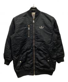 adidas（アディダス）の古着「MA-1型ミリタリーコート」｜ブラック