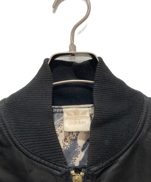 adidas（アディダス）adidas (アディダス) MA-1型ミリタリーコート ブラック サイズ:MLの古着・服飾アイテム