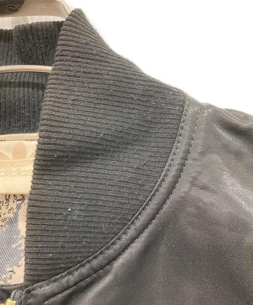 adidas（アディダス）adidas (アディダス) MA-1型ミリタリーコート ブラック サイズ:MLの古着・服飾アイテム