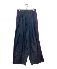 Needles（ニードルズ）の古着「ヒザデルトラックパンツ」｜インディゴ