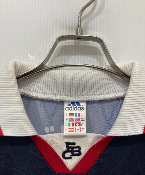 adidas（アディダス）adidas (アディダス) ゲームシャツ ネイビー サイズ:Sの古着・服飾アイテム